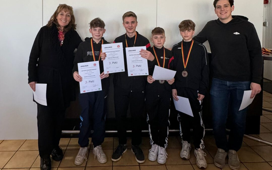 Bronze für die Realschule Rheinmünster bei der Deutschen Schulcurling Meisterschaft