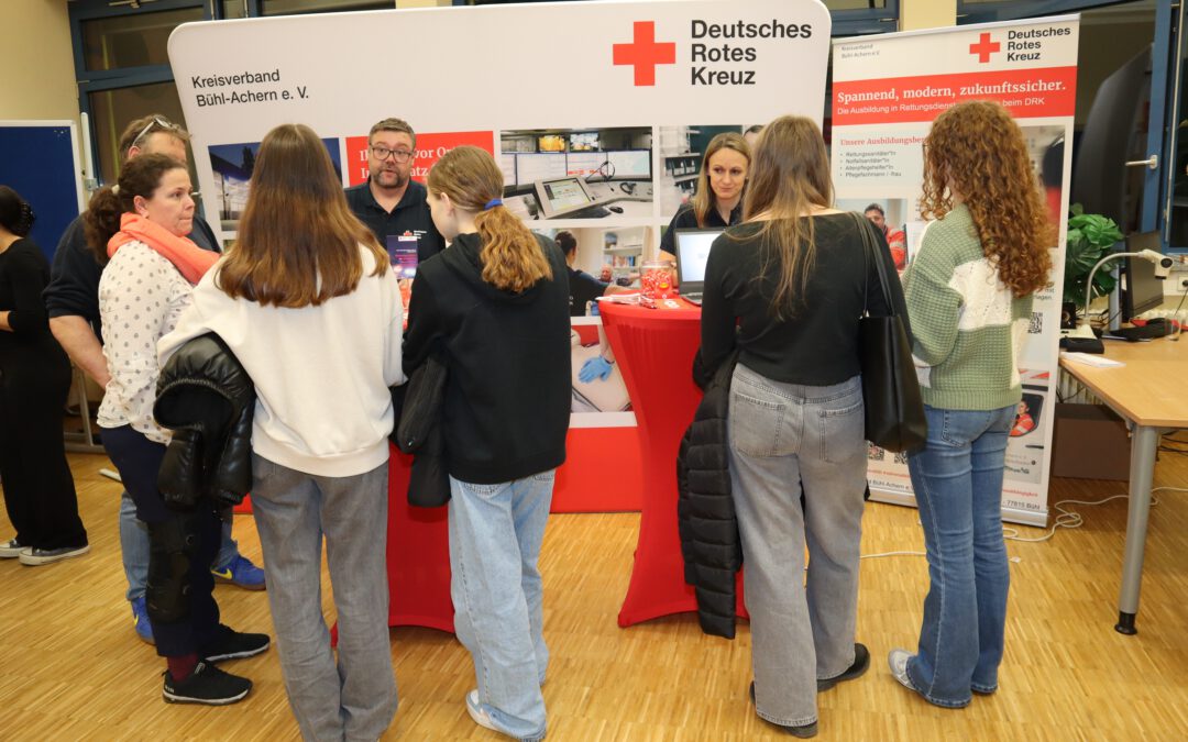 Berufsbörse an der Realschule Rheinmünster zieht erneut zahlreiche Besucher an