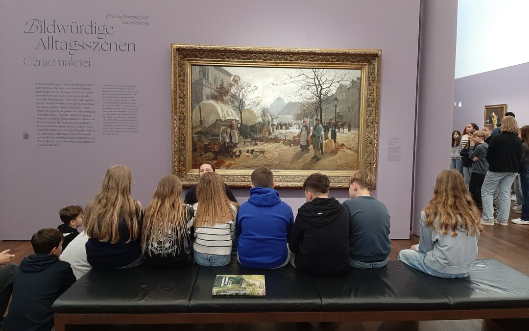 Ausflug der Klasse 6b ins Frieder Burda Museum in Baden-Baden